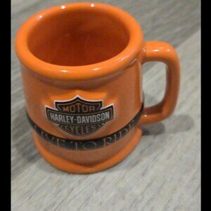 Harley Davidson vintage shot glass